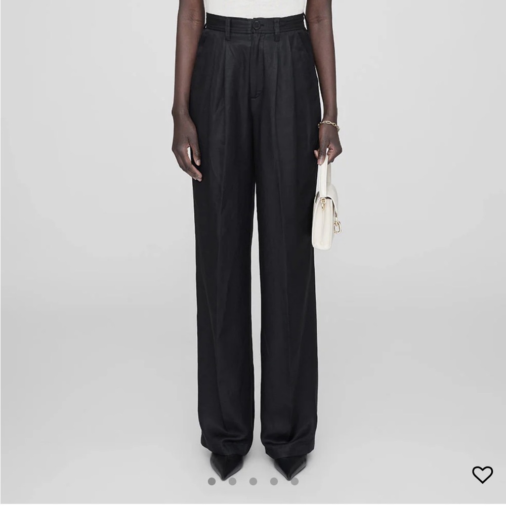 Anine Bing Carrie Pant linen blend 40